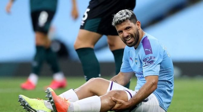Sepak Bola: Aguero yang cedera dari Man City akan terbang ke Barcelona untuk menemui spesialis