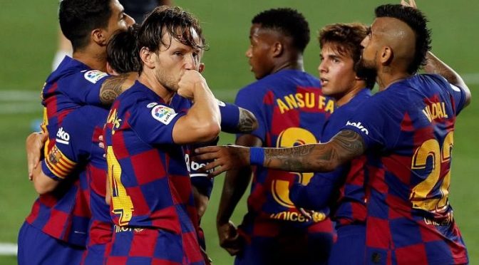 Sepak bola: Barcelona menggiling kemenangan Bilbao untuk memberi tekanan kembali pada Madrid