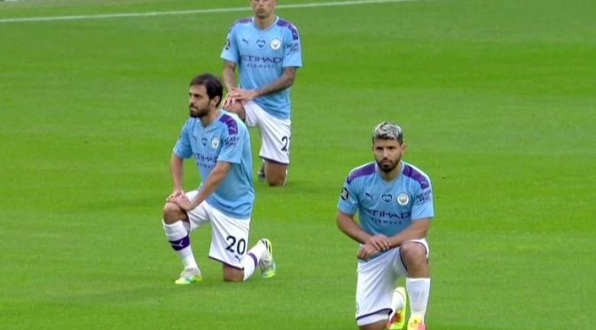 Sepak bola: Burnley mengutuk spanduk ‘White Lives Matter’ yang dikibarkan di atas Stadion Etihad