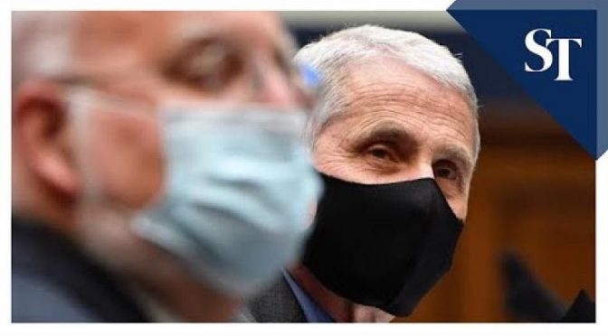 Fauci, mengutip ‘lonjakan yang mengganggu,’ mengatakan kepada Kongres AS bahwa virus itu tidak terkendali