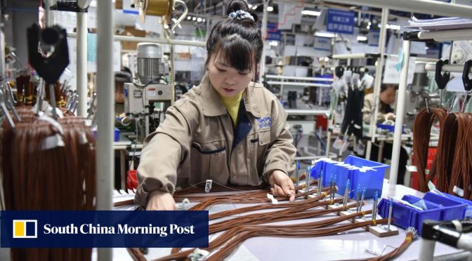 Aktivitas pabrik China berkembang dengan laju tercepat dalam 13 bulan, tetapi ‘terlalu dini untuk membiarkan penjagaan kami turun’ untuk pemulihan ekonomi