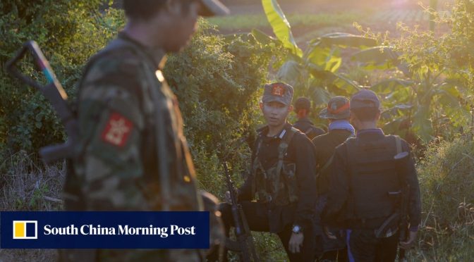 Militer China akan mengadakan latihan tembakan langsung di perbatasan Myanmar saat pertempuran berlanjut