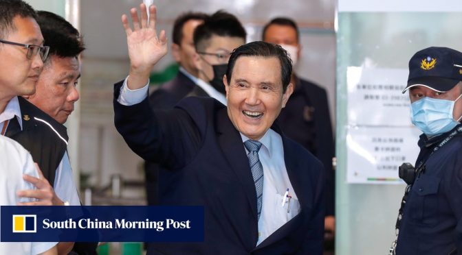 Mantan pemimpin Taiwan Ma Ying-jeou memulai ‘perjalanan perdamaian’ di daratan China